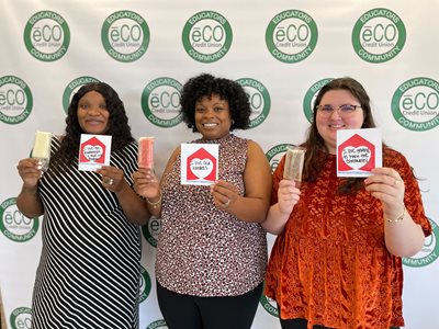 McCalla employees pose with Steel City Pops.