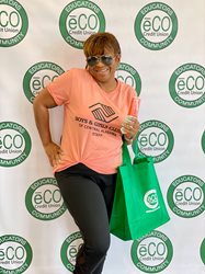 McCalla member poses with Steel City Pops Popsicle
