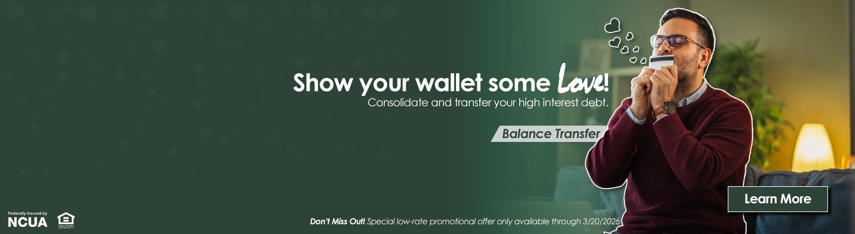 Show your wallet some Love! Balance Transfer