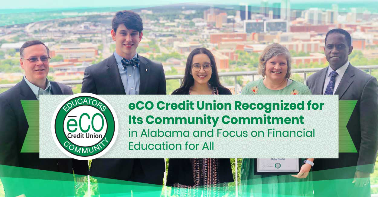 ēCO Credit Union Recognized for Its Community Commitment in Alabama and Focus on Financial Education for All 