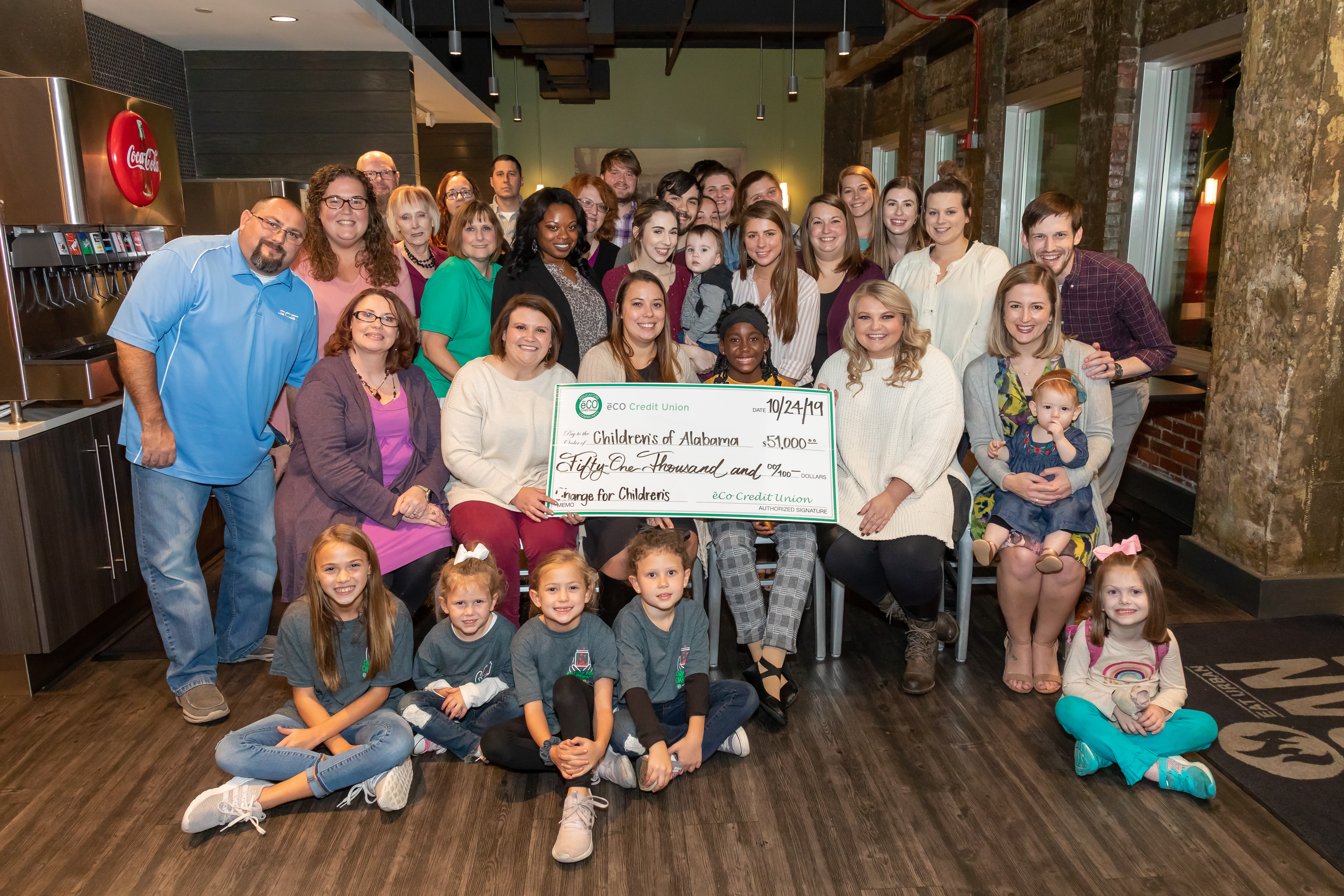 eCO Raises More Than $50,000 for Children's of Alabama 
